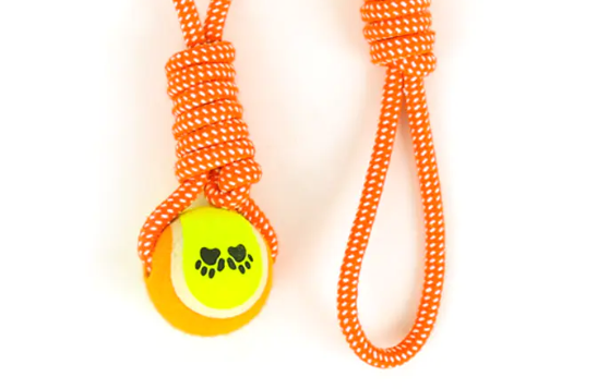 ¿Los juguetes para perros con mango de cuerda de algodón son adecuados para uso en interiores y exteriores?